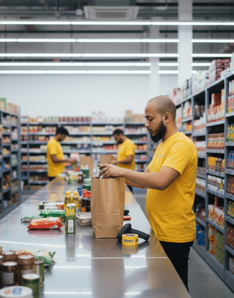 Packing job at Blinkit. How to apply?