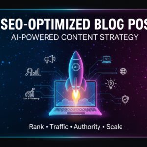 I will write 50 SEO-Optimized Blog Posts using Advanced AI Workflows.