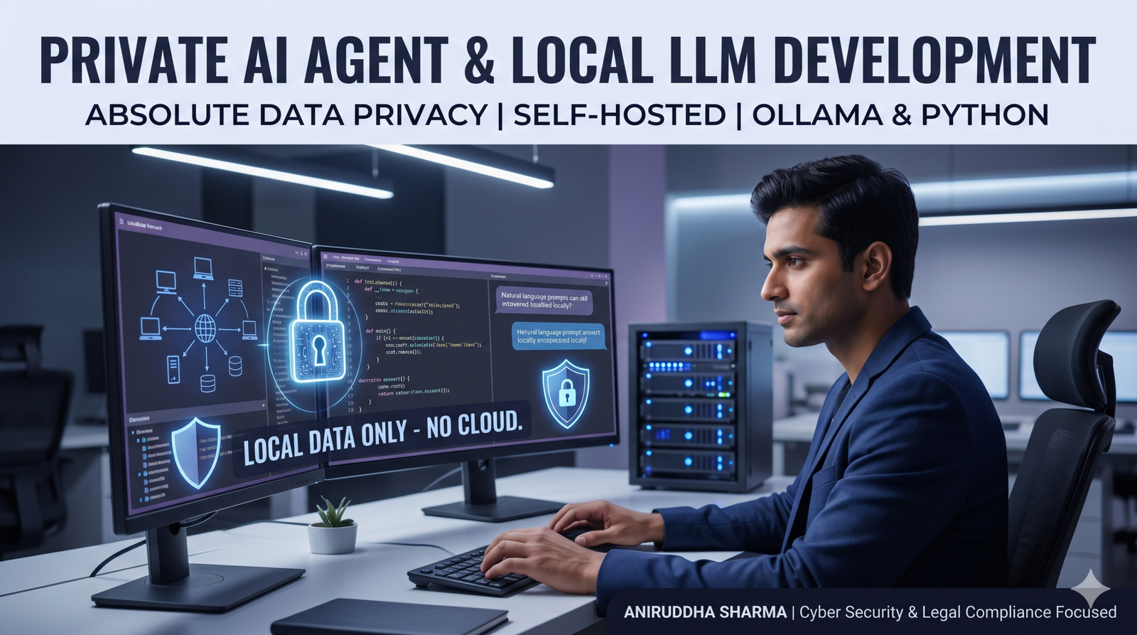 I will develop a Private AI Agent and Local LLM with absolute data privacy